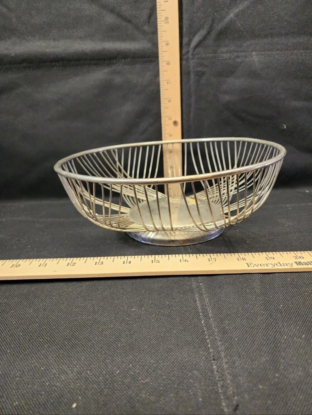 Vintage Rogers Silver Co. Mid Century Style Table Bowl Serving Display